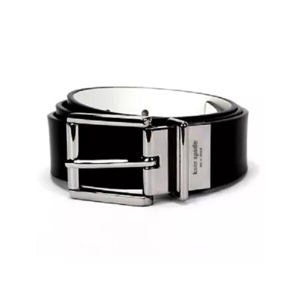 Kate Spade New York Women's 32mm Reversible Smooth Split Leather Belt: L - Picture 1 of 3